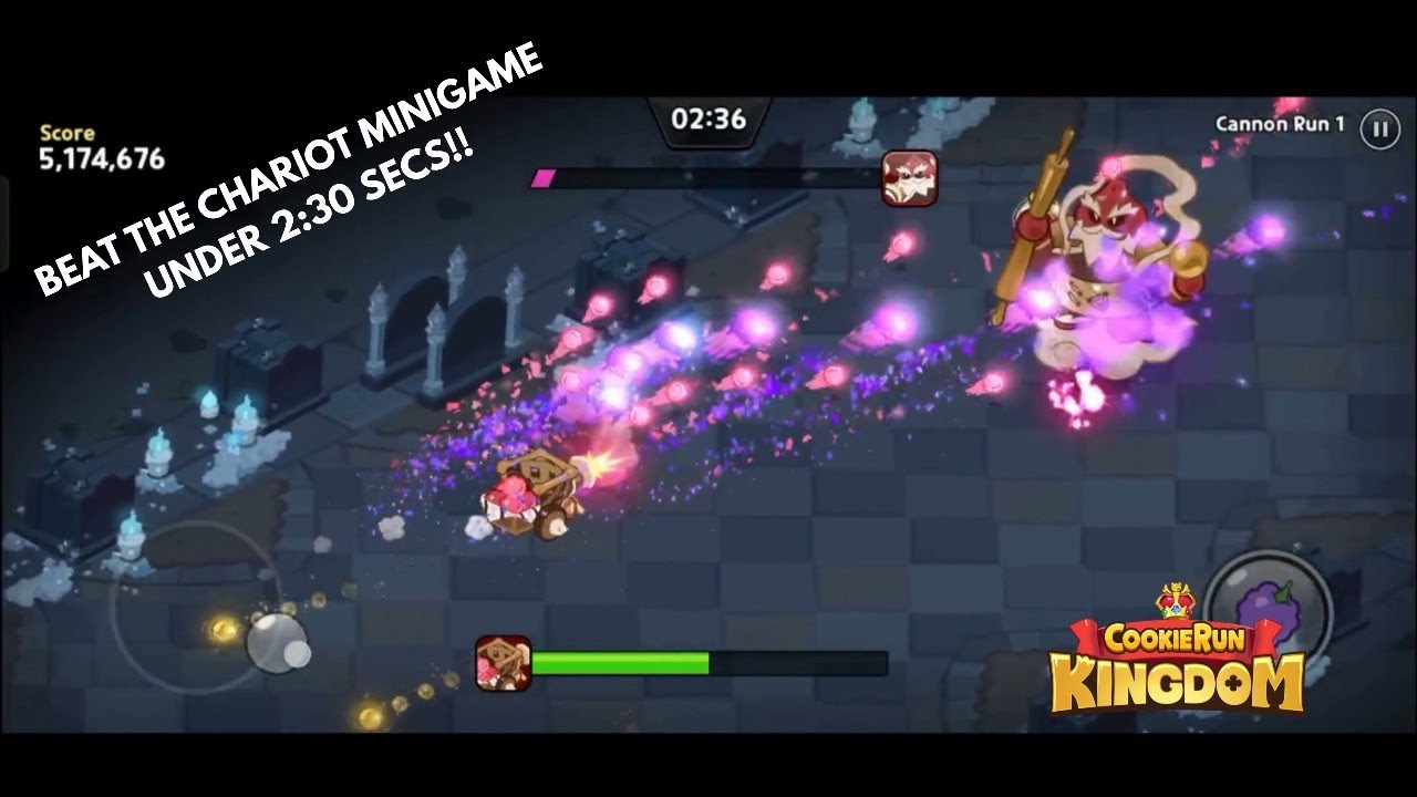 COOKIE RUN KINGDOM - cannon minigame guide!