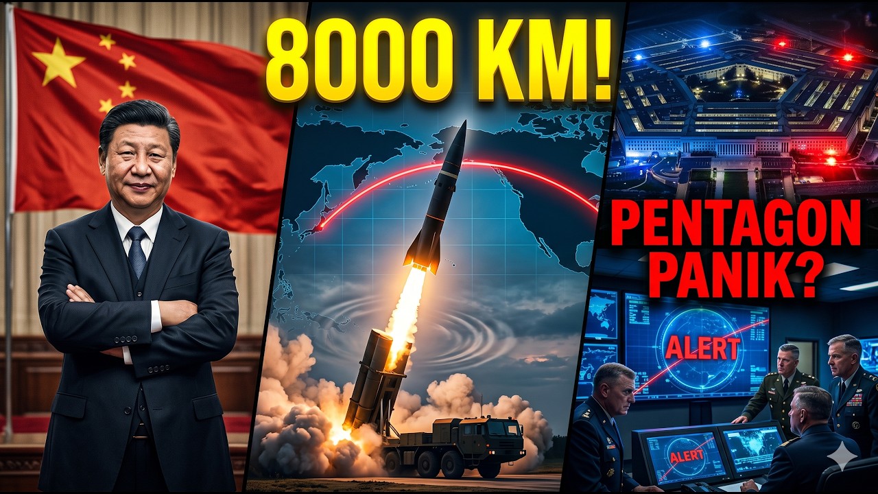 Rudal DF-27 China Bikin Pentagon Panik &mdash; Jangkauan 8000 KM, AS Kini Dalam Bahaya?