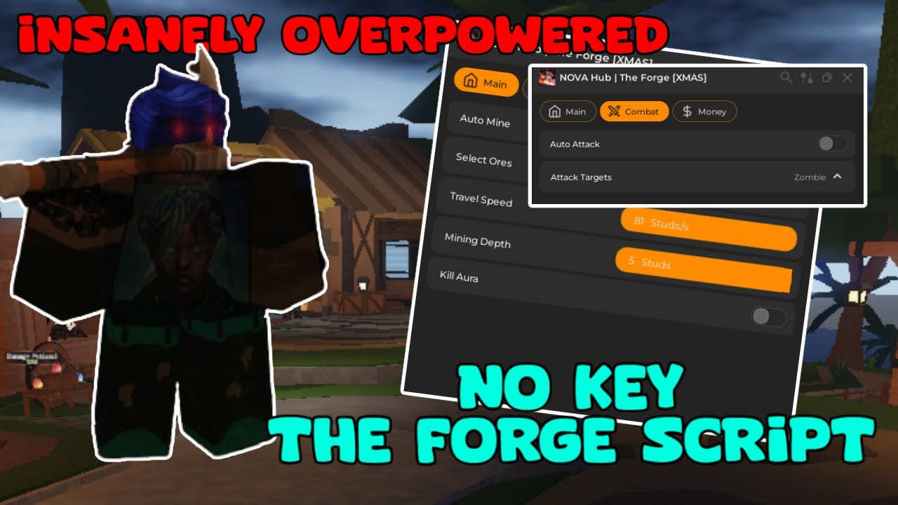 The Forge Script *NO KEY* [ AUTO FARM,  AUTO FORGE, AUTO QUEST & MORE. ]