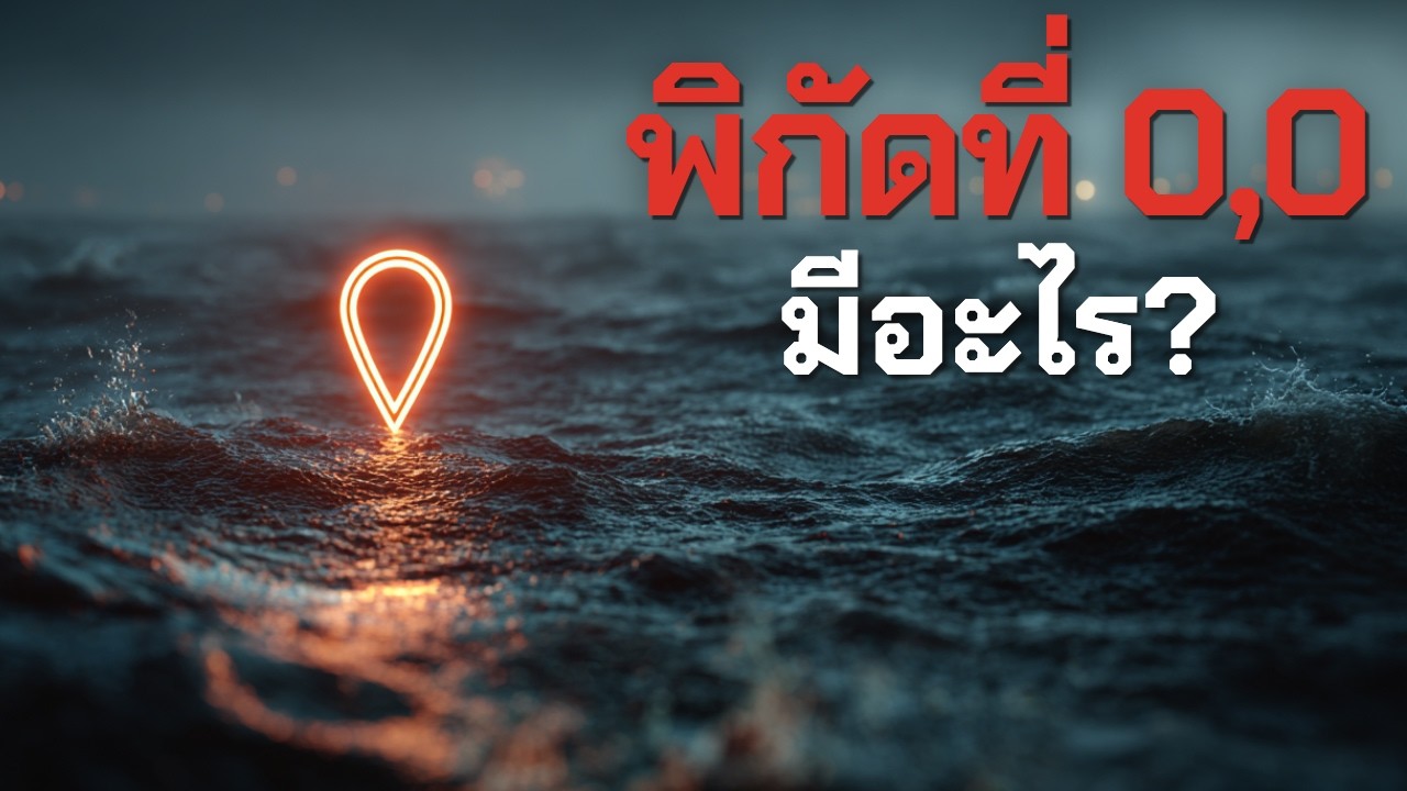 มีอะไรอยู่ที่พิกัด 0°N 0°E บนโลก