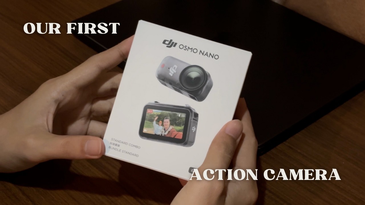 We bought a Dji osmo nano | unboxing and filming tests