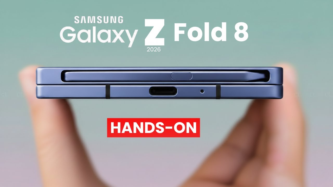 Samsung Galaxy Z Fold 8 Leak – Apple Fold Under Pressure!?