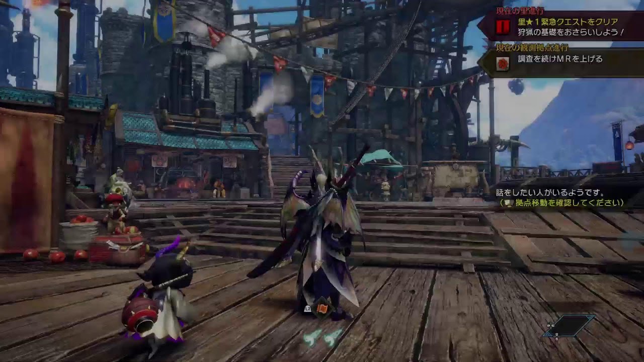 【ps5】シャガ周回して傀異研究レベル上げてく