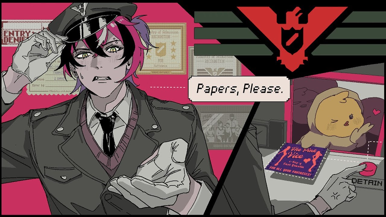 THEY CALL ME JUDGE JUSTICE! THE PP STANDS FOR [Papers Please]【NIJISANJI EN | Doppio Dropscythe】