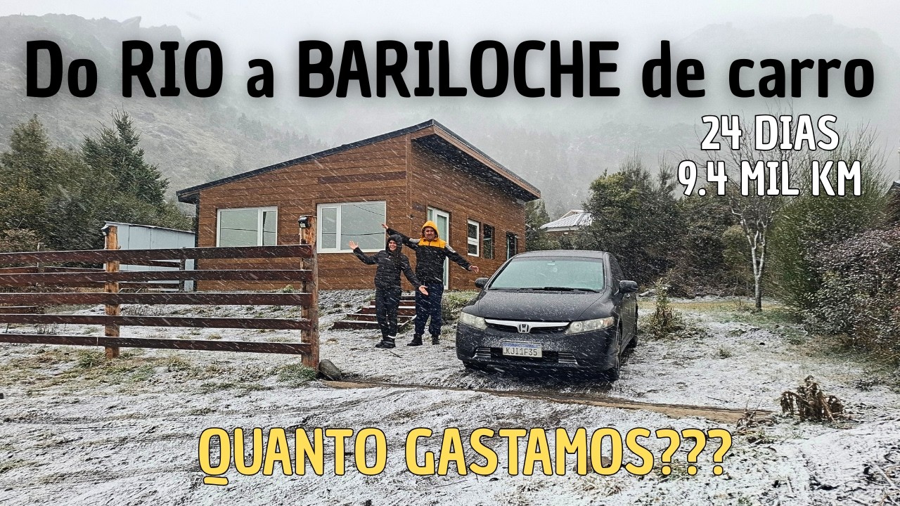 Fomos de Carro para Bariloche! Quanto Custou a Viagem? (Preços Atualizados)