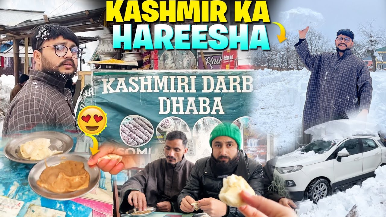 Kashmir Ka Hareesha | Kashmir Ka Sabse Thanda Gao Arizal😱 #kashmirifood #solotravel 