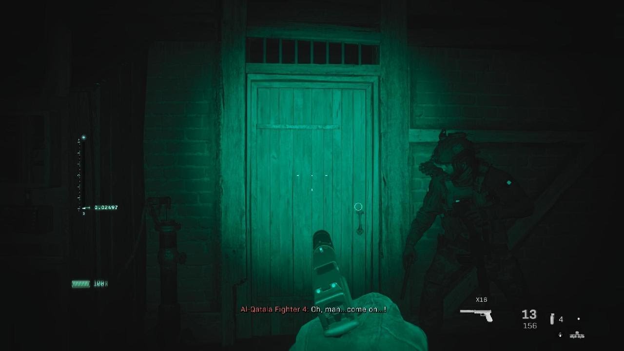 Call of Duty: Modern Warfare_going dark mission