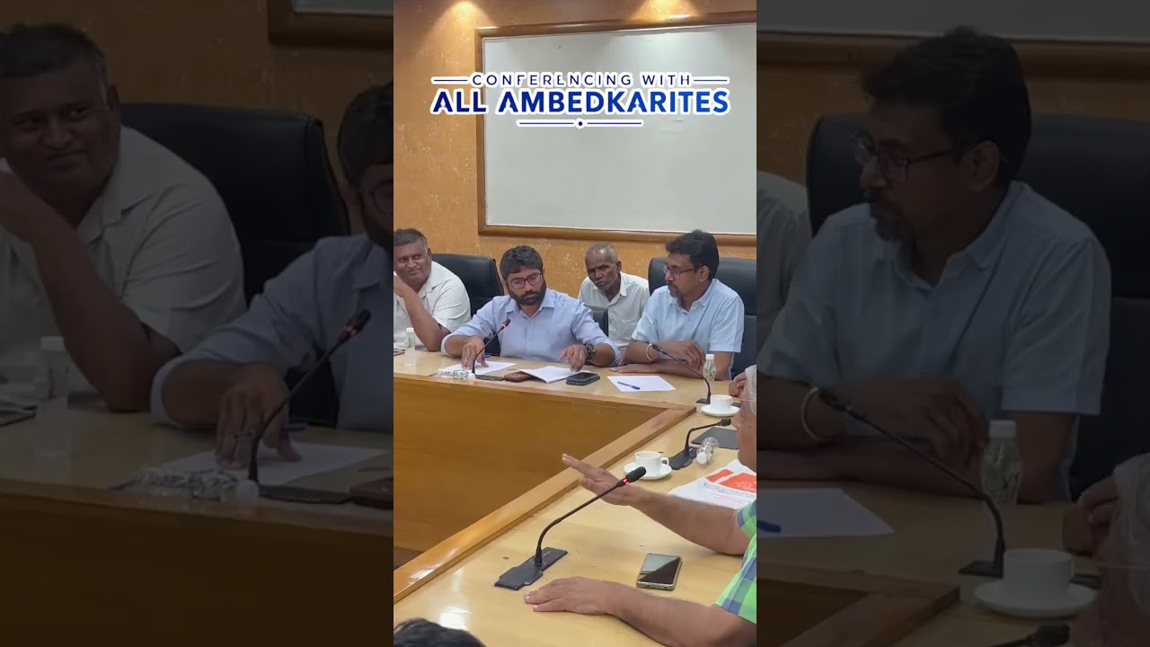 Conferencing with all Ambedkarites#dalit #dalitrights#unakand #dalitvoice#jigneshmevani#DalitRights