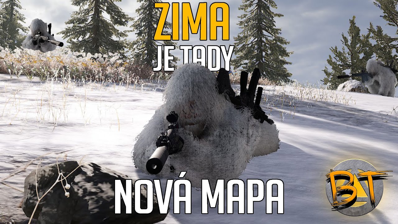 CZ/SK Nová zimní mapa + Nová zbraň 12ti killovka 👀 Playersuknown's Battlegrounds 1080P/60FPS