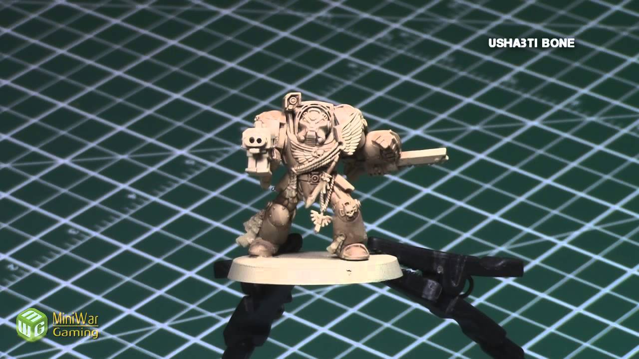 Dark Vengeance: Painting a Deathwing Terminator Tutorial - Part 1/3