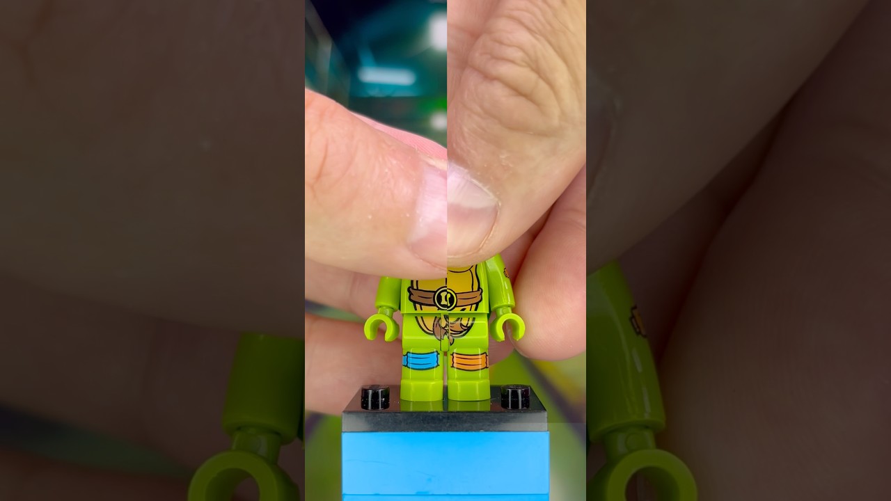 Nie są to figurki LEGO Leo i Mikey: TMNT Snap & Switch!