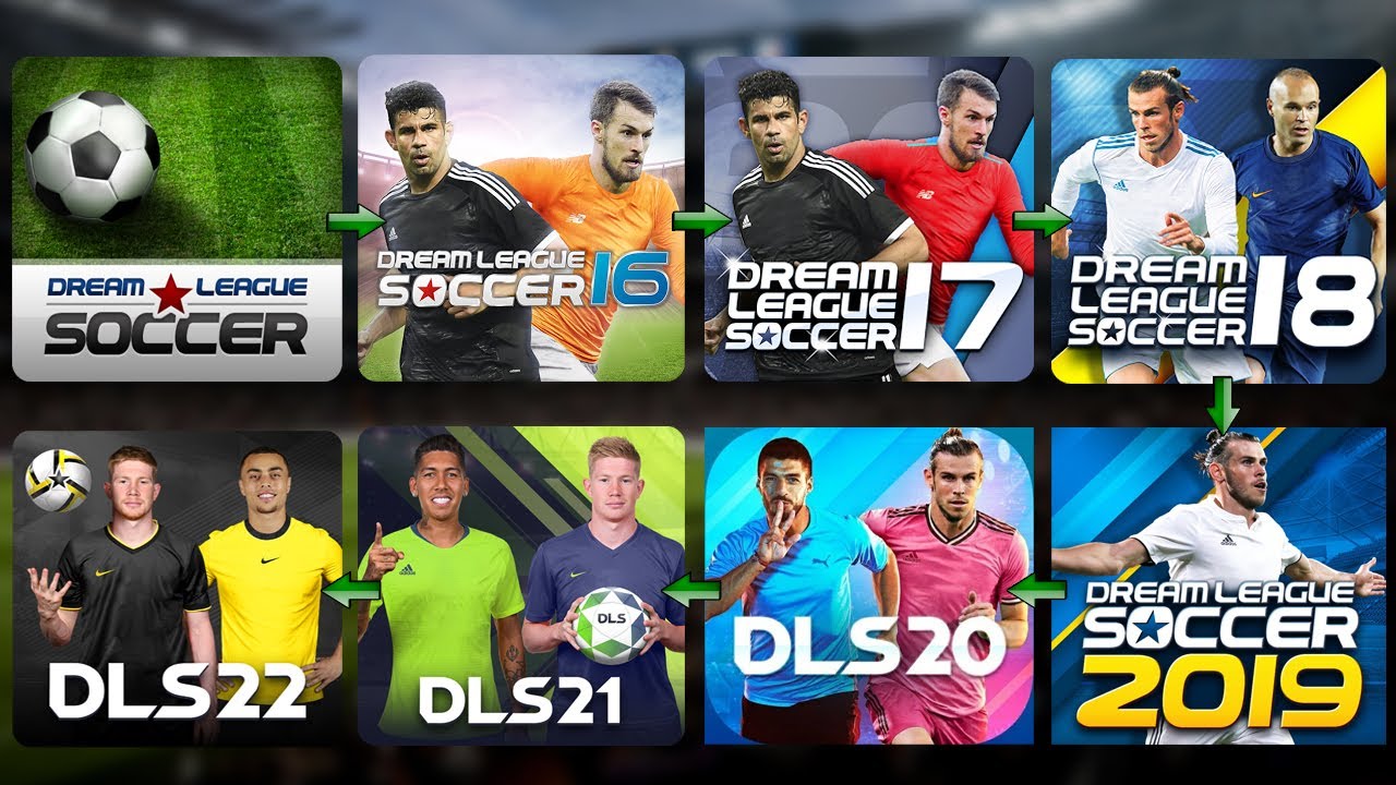 LA EVOLUCIÓN DE DREAM LEAGUE SOCCER | TRAILERS 2016 ➡ 2022