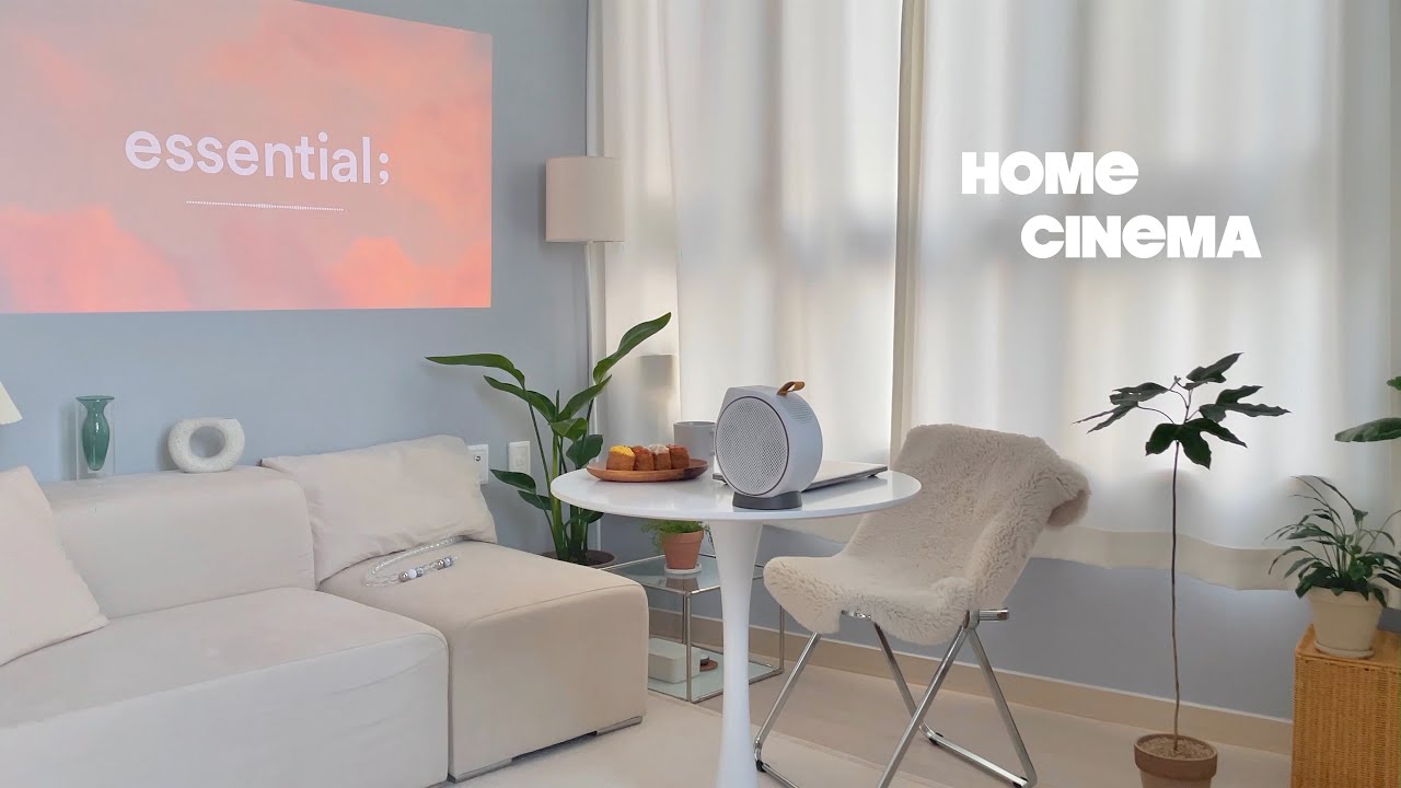 (sub) vlog🎞 빔 프로젝터로 복층 다락방 홈 시네마 만들기 with 벤큐 GV30ㅣ MAKING HOME CINEMA