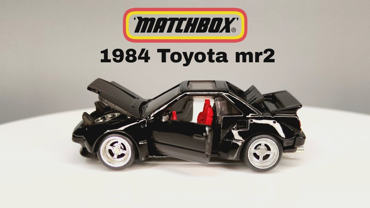 CUSTOM MATCHBOX 1984 TOYOTA MR2 FULLY OPENING DOORS