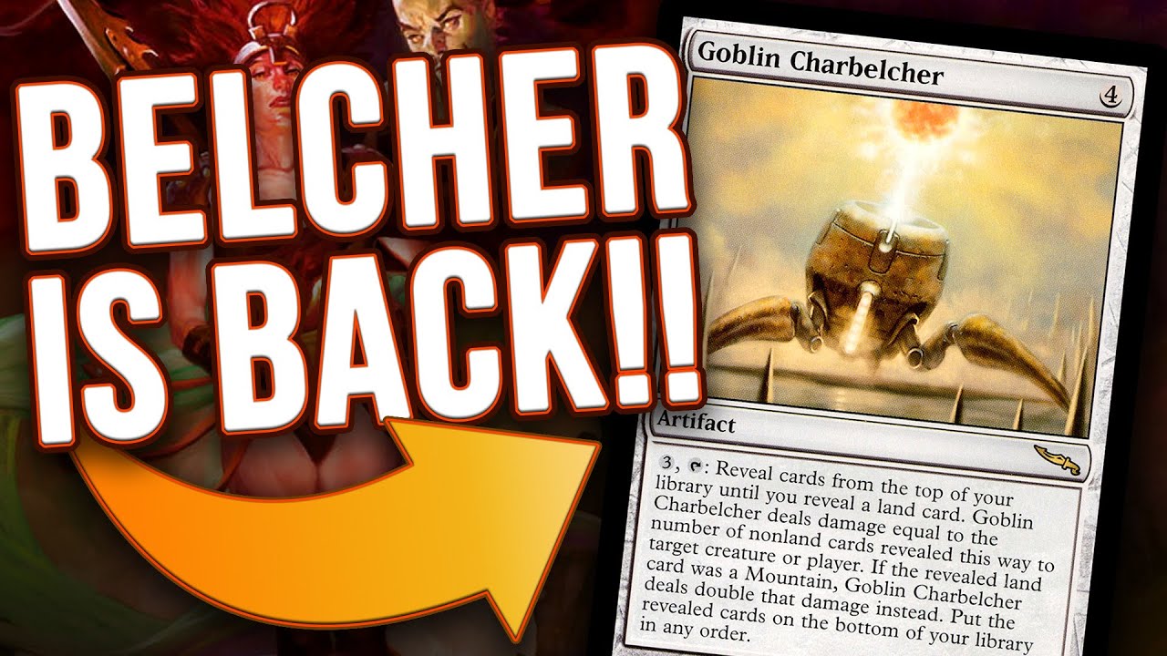 BELCHER IS BACK! Legacy Goblin Charbelcher Combo + Vexing Bauble (Gruul MTG) | Magic: The Gathering