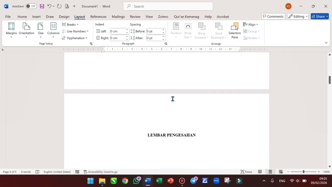 MICROSOFT WORD