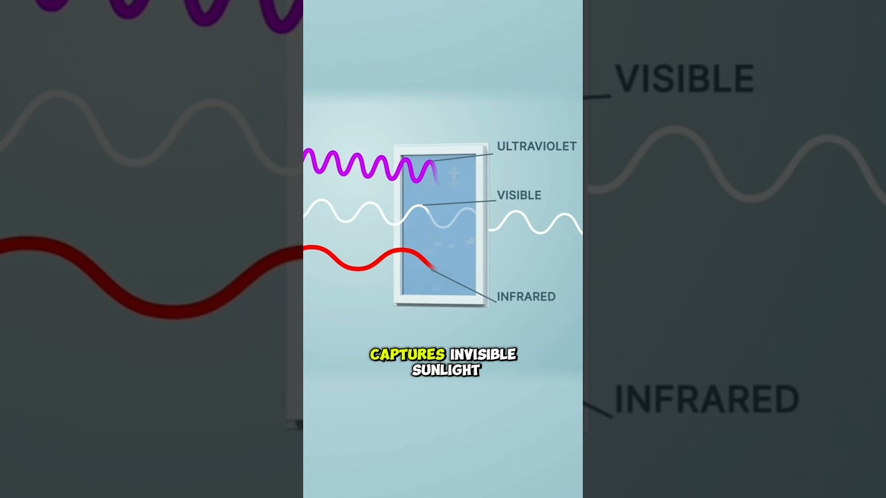 Transparent Solar Glass: How Windows Generate Electricity? #tech #innovation