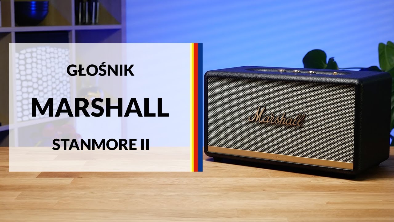 Głośnik Marshall Stanmore II – dane techniczne – RTV EURO AGD