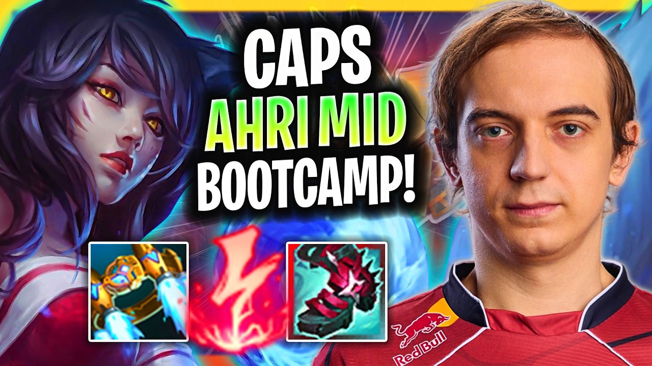 CAPS Ahri Mid Perfect Game vs Sylas! *First Stand Bootcamp* | G2 CAPS Plays Ahri Mid Patch 26.5