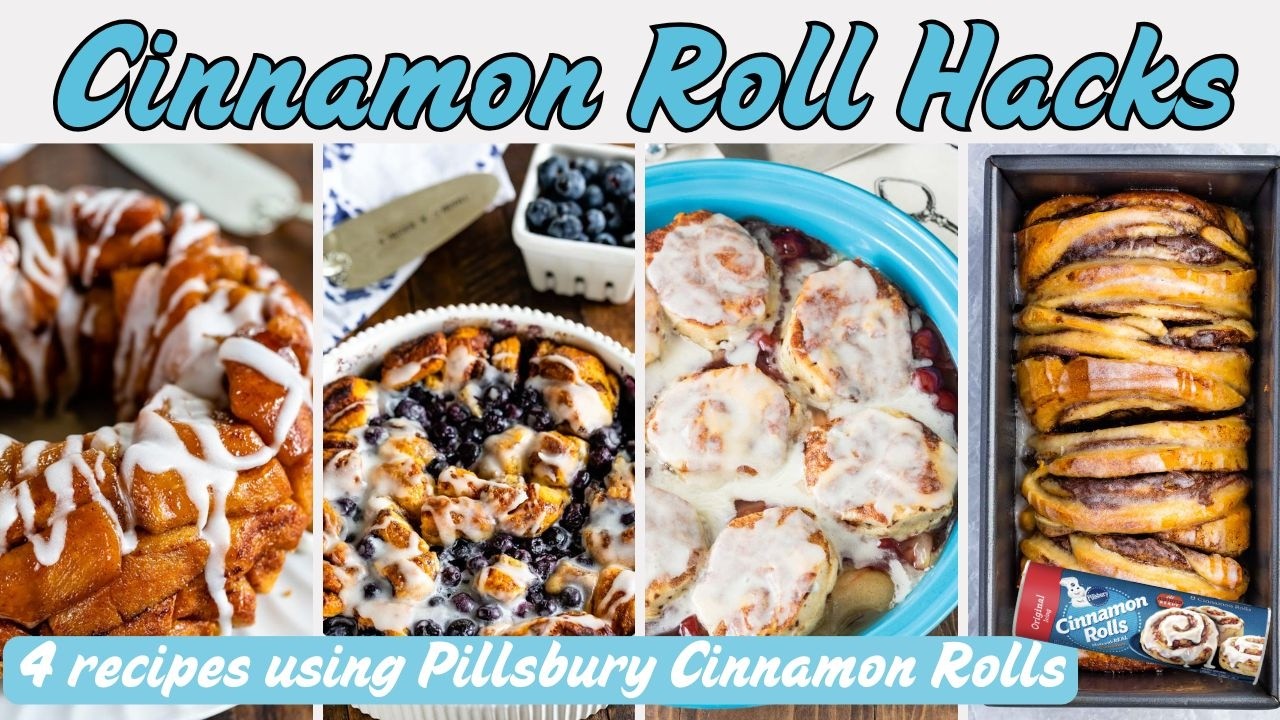 4 Delicious Brunch Recipes From Canned Cinnamon Rolls