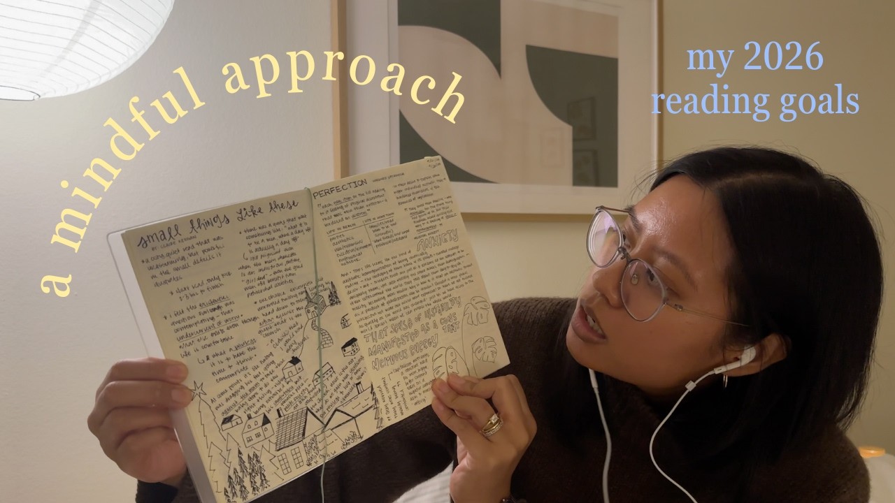 i'm changing how i read this year | 2026 reading goals, reading journals, & leaving goodreads