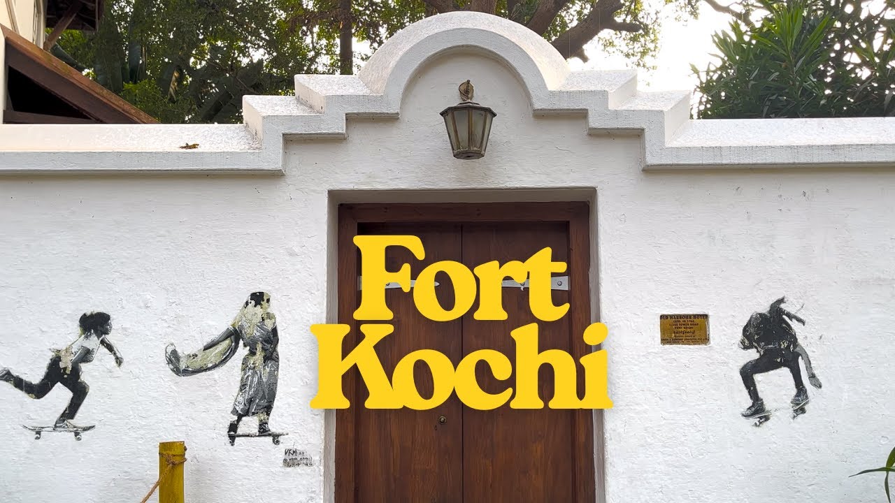 Early Morning Walk Through Fort Kochi |  Streets, Seaside & a bit of History