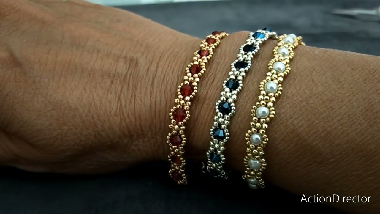 Tutorial Bracciale CLEO con Rocailles Toho