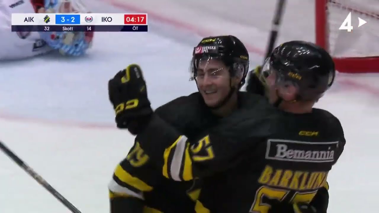 AIK Hockey 25/26 | Alla Mål Omgång 1-43