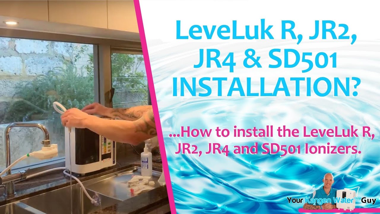 How To Install Your Enagic&reg; Kangen Water&trade; LeveLuk R, JR2, or SD501 Ionizer