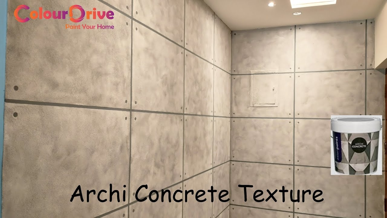 Royale Play Archi Concrete | Asian Paints Archi Concrete Texture | Archi Concrete Exposed Finish |