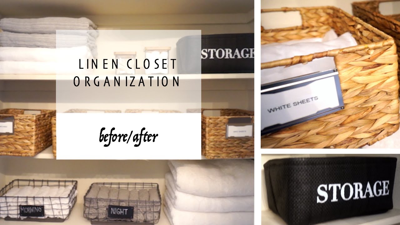 Linen Closet Organization + Makeover with a Special Guest | Rescue My Space