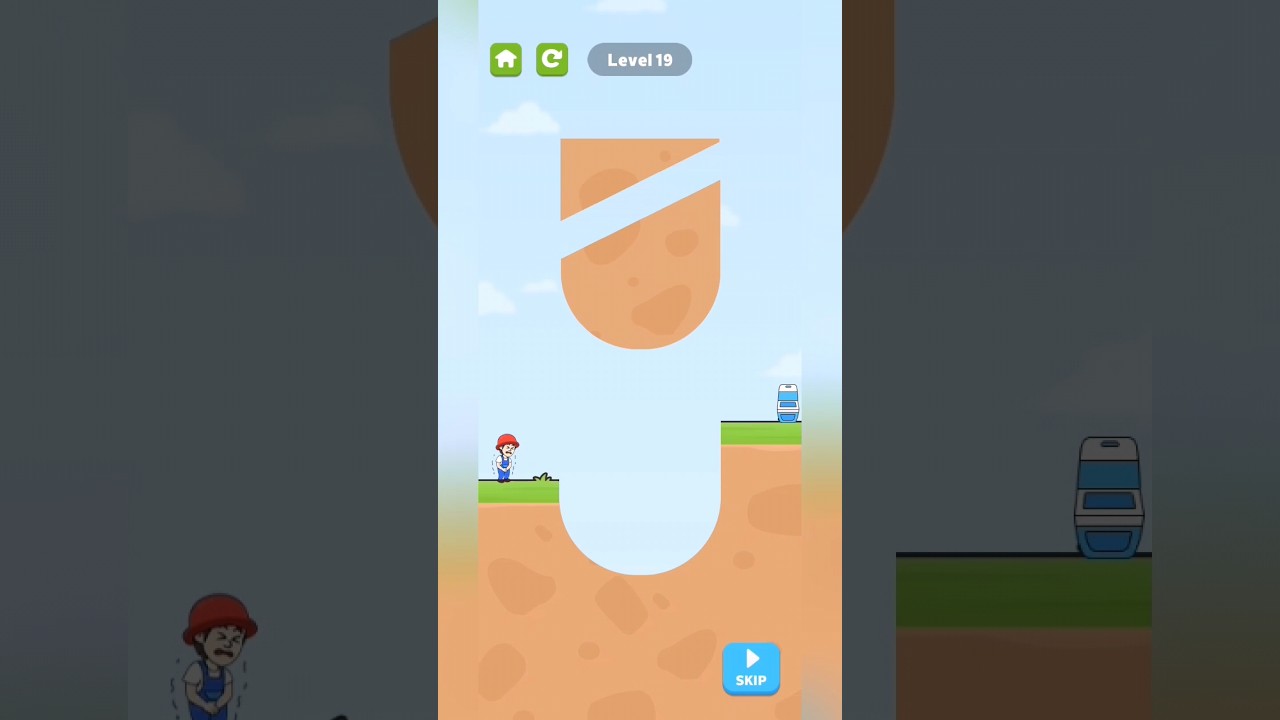 Slice to save all levels gameplay #lv19 | please subscribe #shorts #shortsfeed #slicetosave
