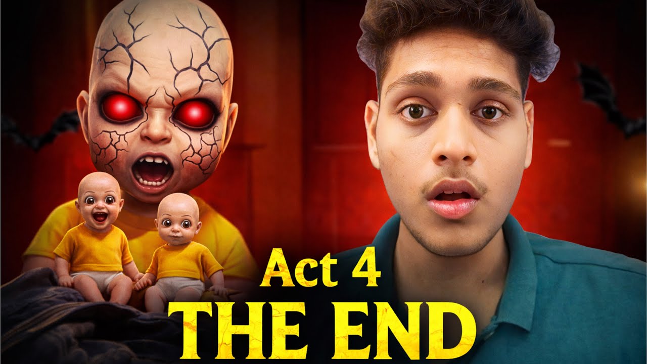 😨 Shocking Ending! The Baby In Yellow Act 4 Last Part (Part 5)
