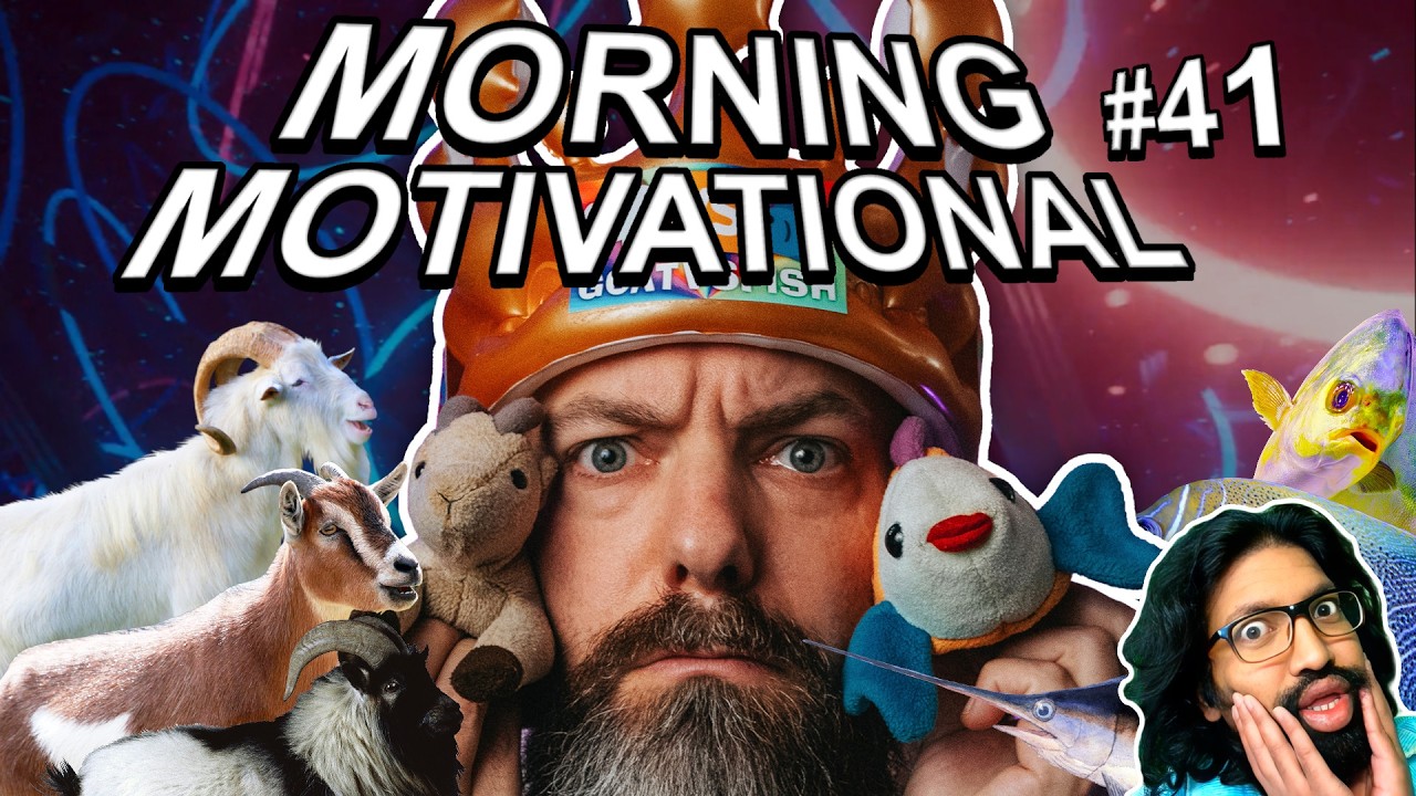 INFORMATION and FISH DOMINATION GoatVsFish Morning Motivational #41 | Livestream 26-03-11