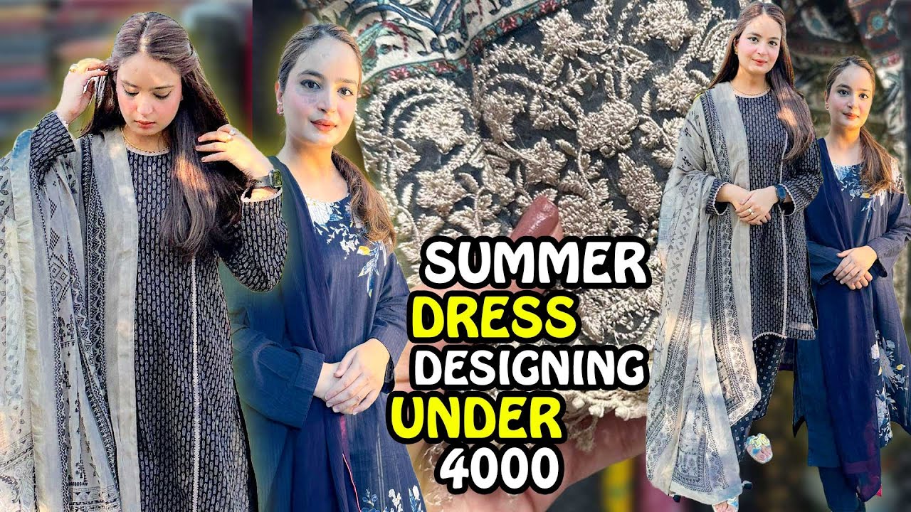 Summer Dresses Under 4000 |Dress Design 2024 For Girls| summer dress design cutting and stitching