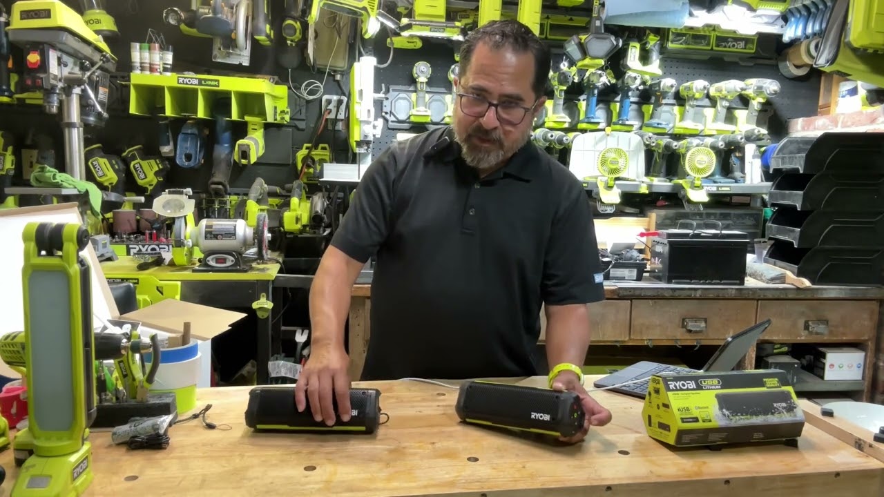 RYOBI (FVA51K) NEW RELEASE! USB Lithium Compact Verse Speaker
