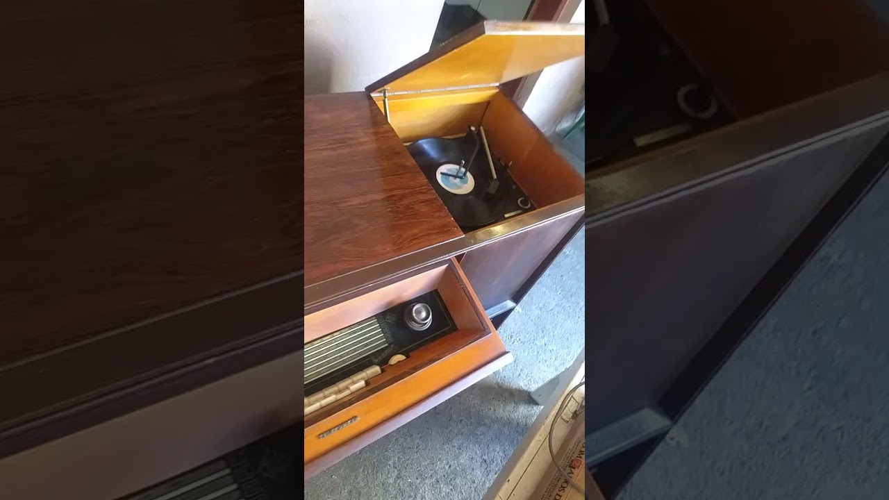 Telefunken Vitrola antiga