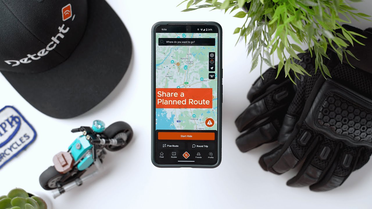 Detecht DYK - Share a Planned Route