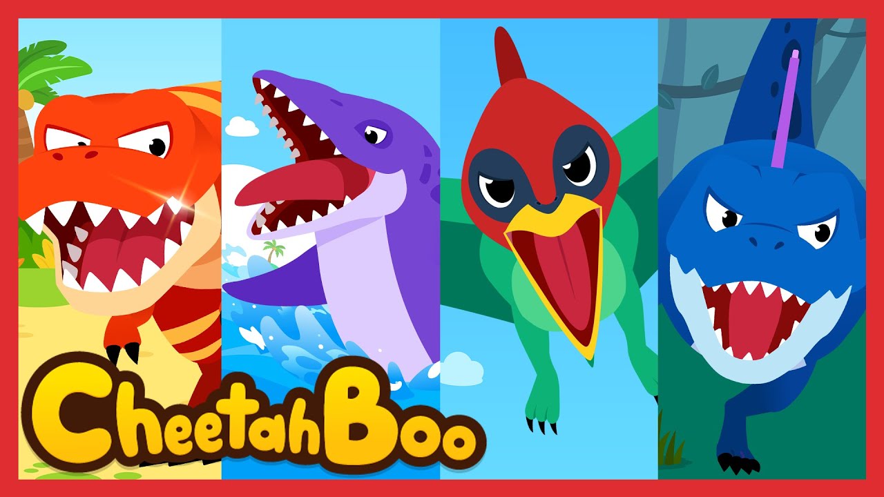 [Baru!🥳] Aku yang Paling Kuat di Sini 💪🔥🦖 | Lagu dino | Lagu Anak | #Cheetahboo