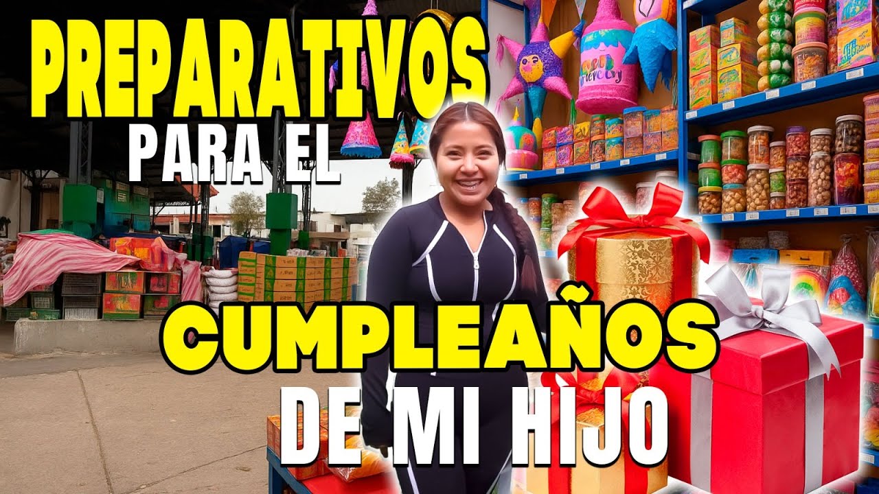 PREPARATIVOS PARA EL CUMPLEAÑOS DE MI HIJO| ELVIA MAJI