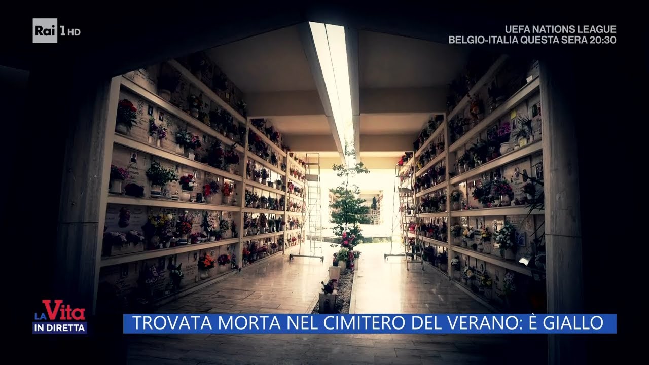 Donna trovata agonizzante nel cimitero del Verano: è giallo - La vita in diretta 14/11/2024