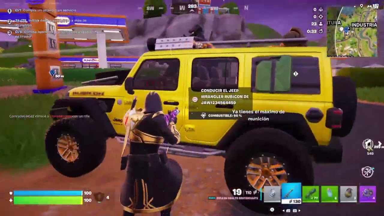 fornite partida 765 cero construccion