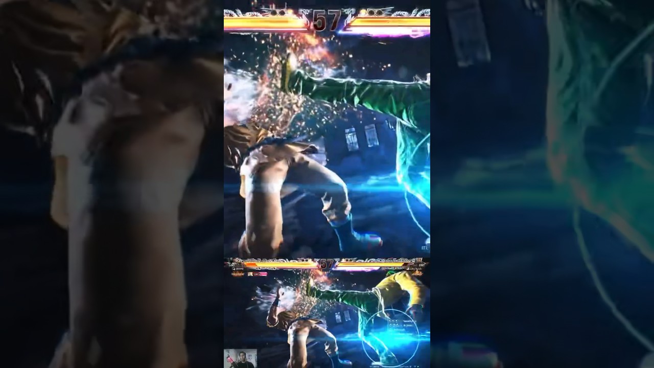 When u play vs elimenator with simple mode tekken 8