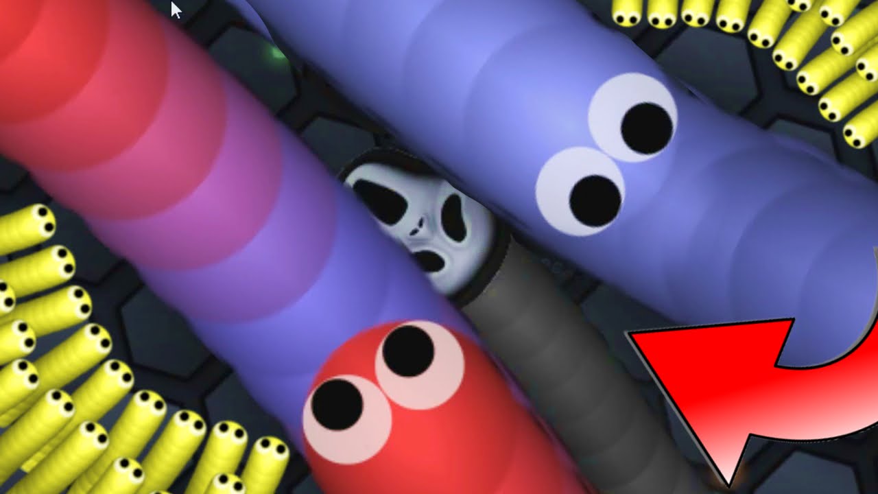 МИРОВОЙ РЕКОРД: МАССОВЫЙ ВЗЛОМ SLITHER.IO НА 6 000 000+! - Новые моды для Slither.io: невидимый с...