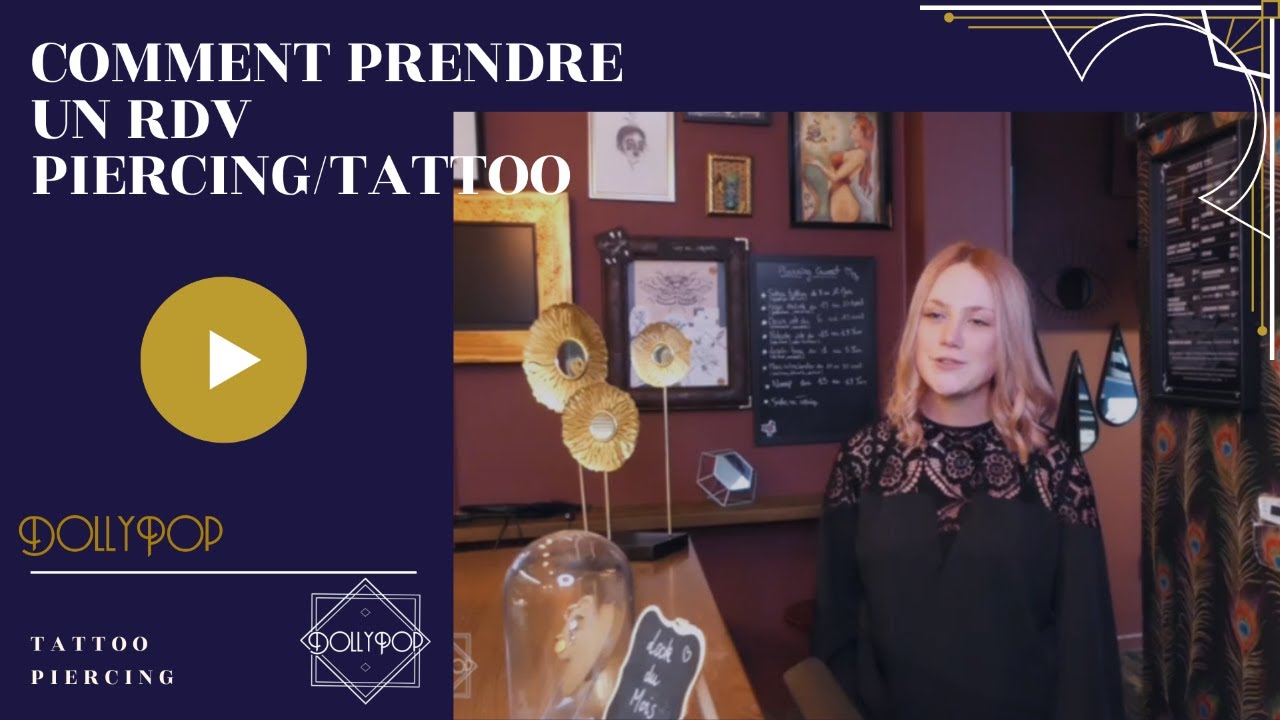 COMMENT PRENDRE UN RDV TATTOO / PIERCING