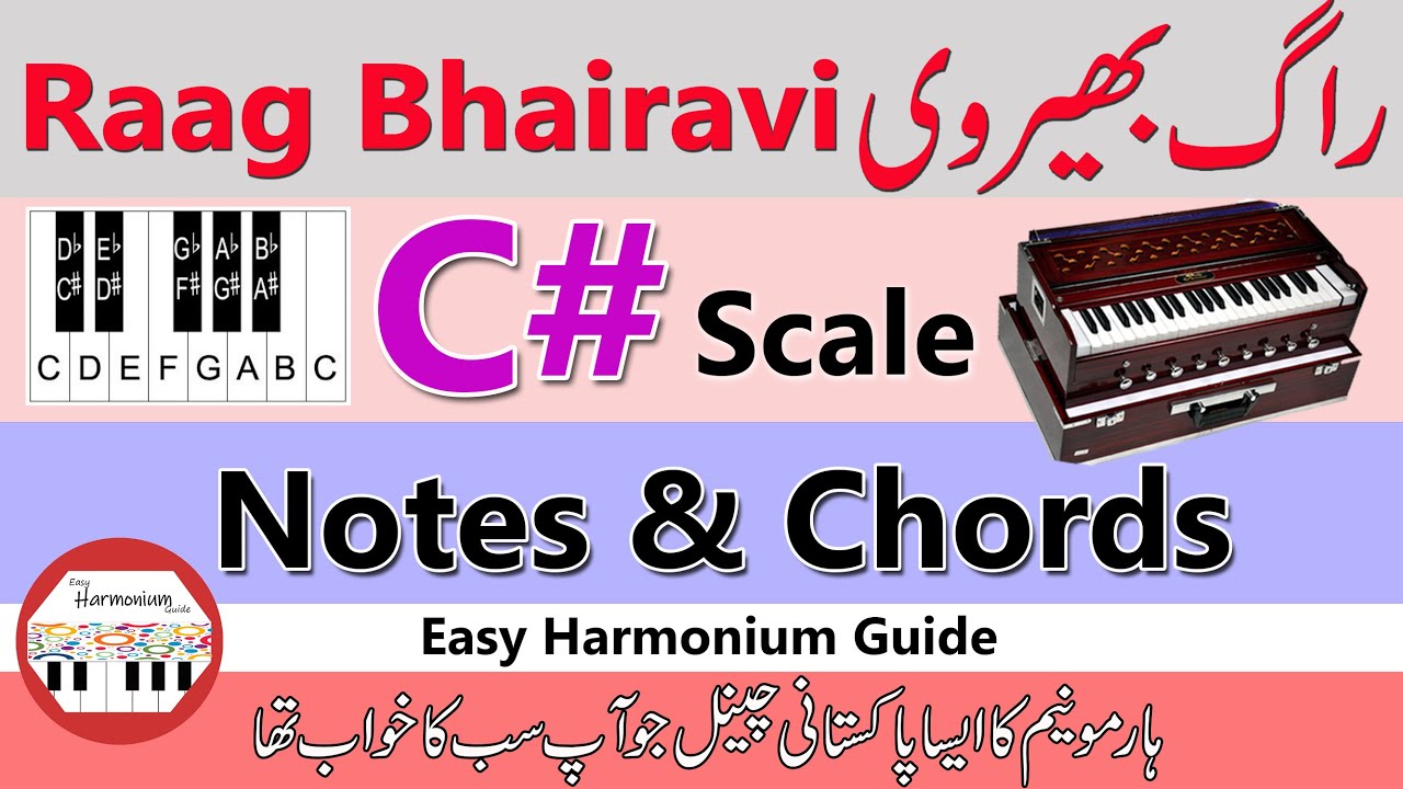 C# Scale | Raag Bhairavi | Notes & all Chords