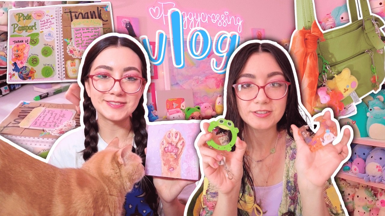 chatty chill vlog! crafting, unboxings, and so much yapping