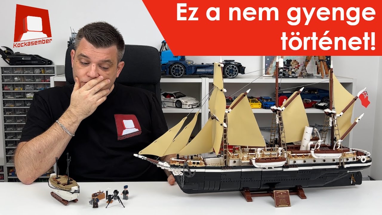 Kitartásból jeles - Lego Icons 10335 Endurance vitorlás - Szerdai bemutató