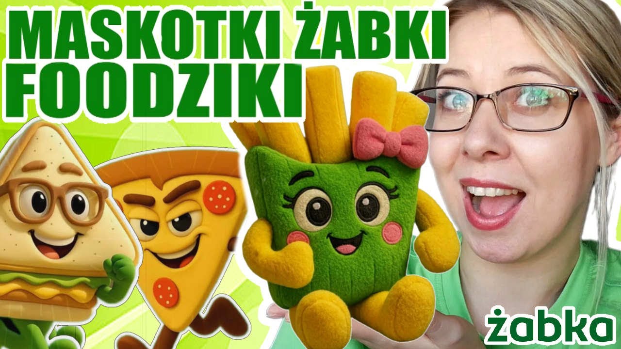 FOODZIKI czyli MASKOTKI Z ŻABKI W PRAWDZIWYM ŻYCIU  #foodziki #żabka #roblox