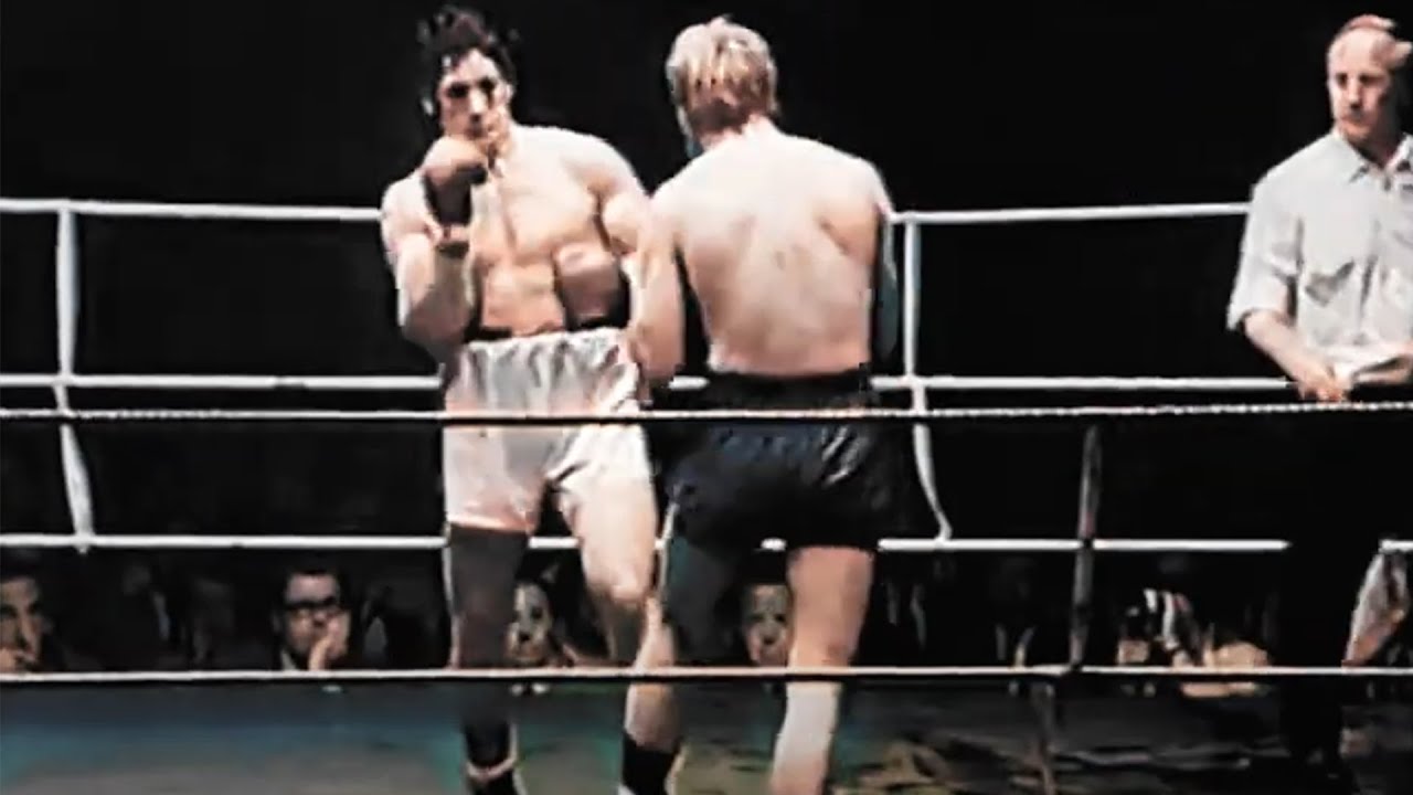 Oscar Bonavena kontra Wilhelm Von Holmburg - Knockout Colorized